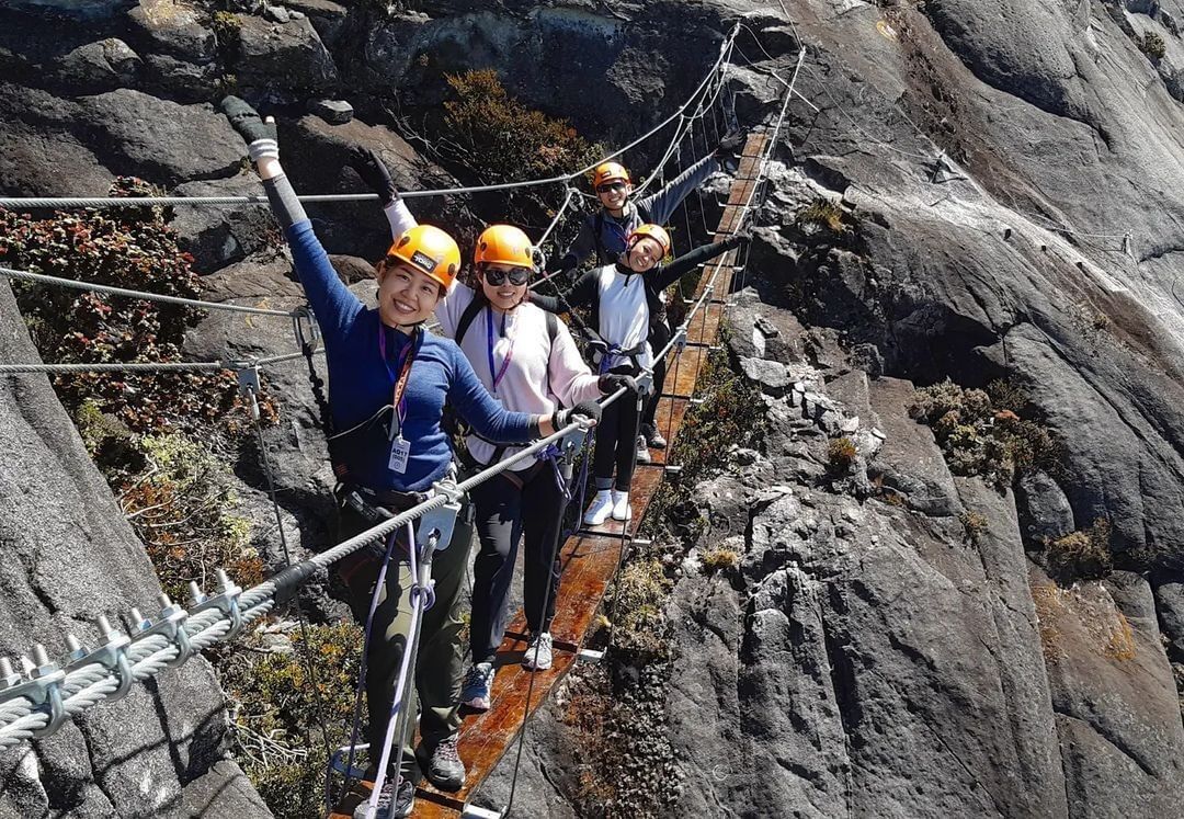 3D2N Mount Kinabalu Climb Via Ferrata - Low&